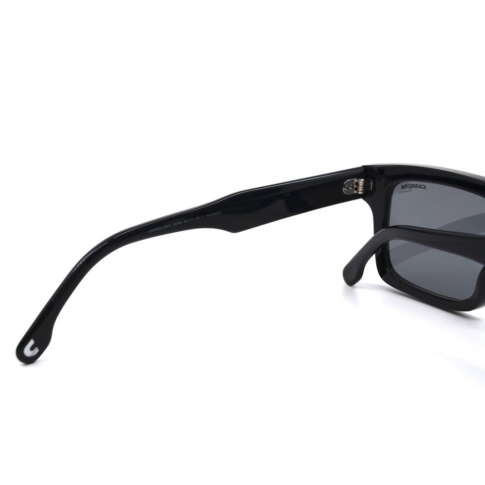 BRAND NEW CARRERA 305/S 807 BLACK GREY POLARIZED SUNGLASSES - Picture 7 of 10